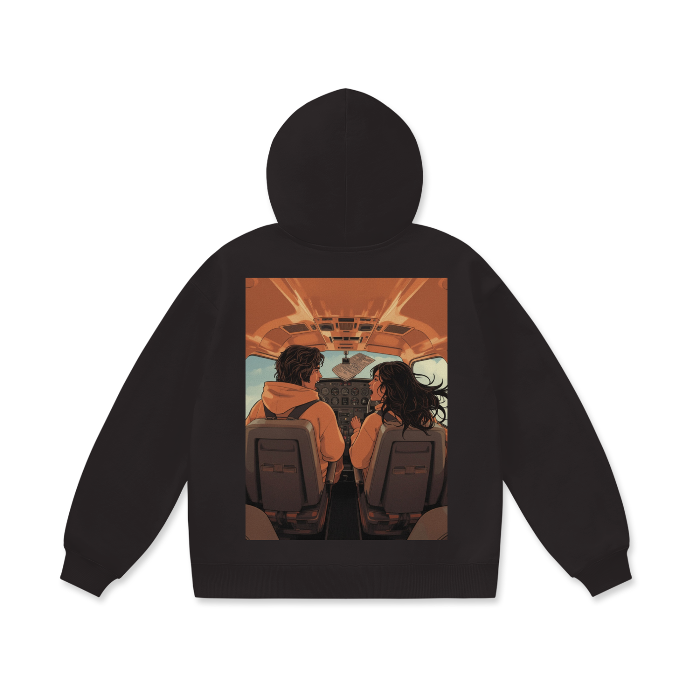 Don't Rush me Oversize Heavyweight Fleece Hoodie - UNISEX