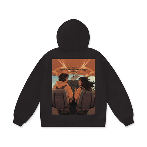 Don't Rush me Oversize Heavyweight Fleece Hoodie - UNISEX